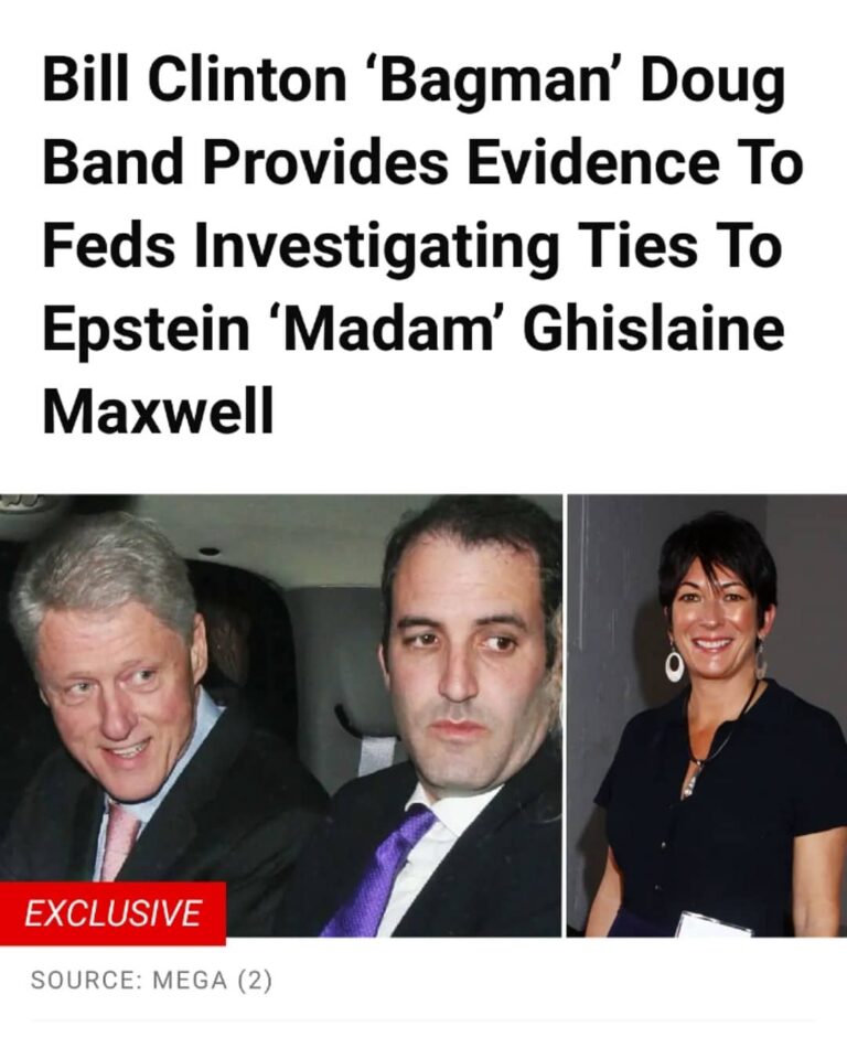 Read more about the article Bill Clinton ‘Bagman’ Doug Band Provides Evidence To Feds Investigating Ties To Epstein ‘Madam’ Ghislaine Maxwell
