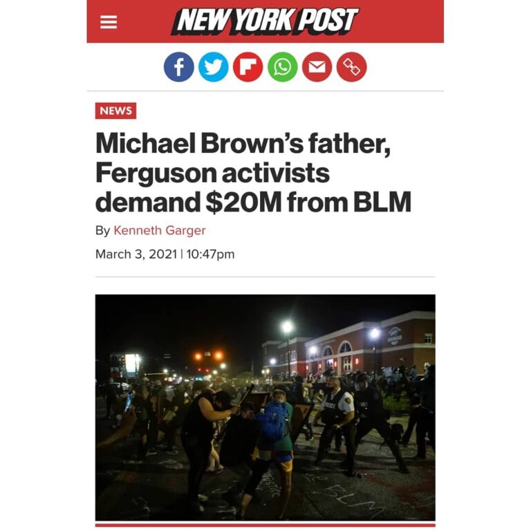 Read more about the article Oh yeah?  Good luck w/ that…>>The father of Michael Brown and other activists