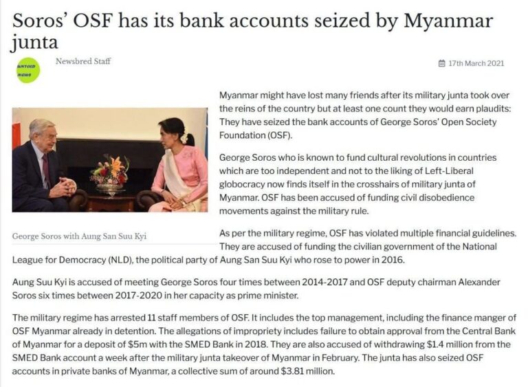 Read more about the article Small victories? I’ll take them. “Myanmar might have lost many friends after