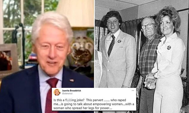 Read more about the article Bill Clinton’s rape accuser Juanita Broaddrick brands ex-president’s talk on ‘wo