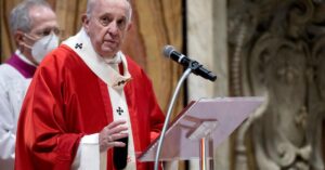 Read more about the article Pope says in Palm Sunday Mass: ‘Devil is taking advantage’ of coronavirus crisis