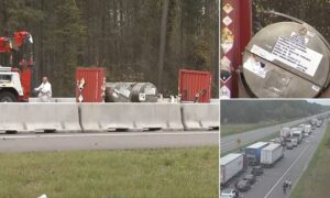 Read more about the article Truck carrying RADIOACTIVE uranium crashes into a van in North Carolina