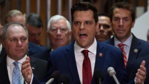 Read more about the article Rep. Matt Gaetz shared nudes of his sex partners with fellow congressmen: CNN