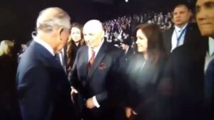 Read more about the article Remember when Prince Phillip dabbed on Pence at the World Holocaust Forum?