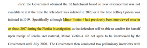 Read more about the article Latest Govt filing in the Ghislaine Maxwell case makes the DOJ/FBI look really b