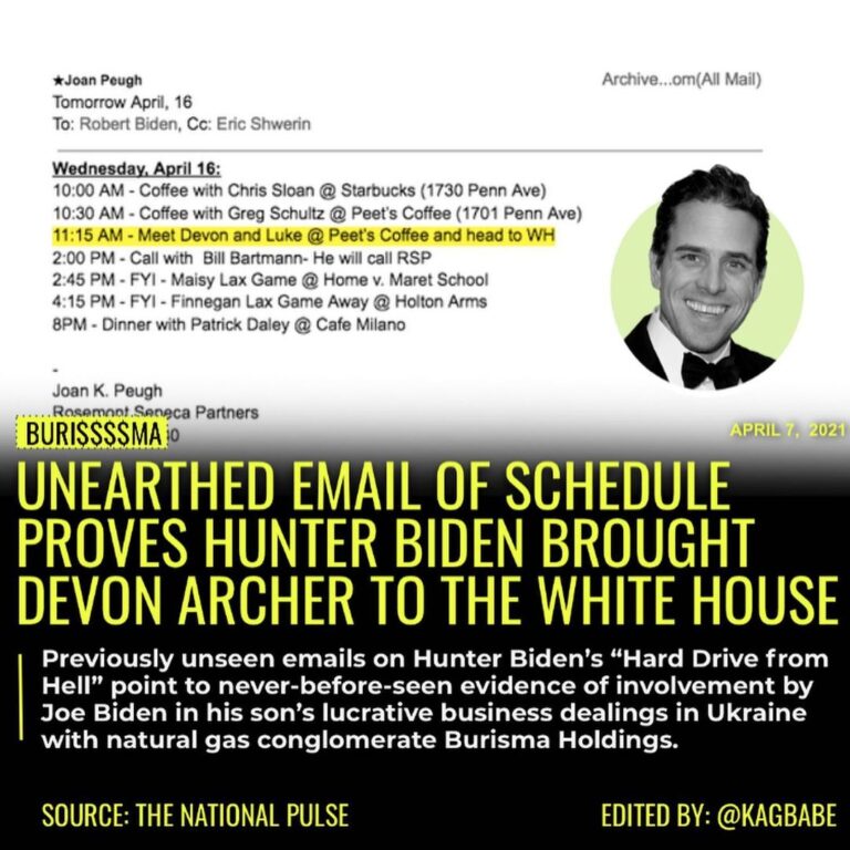 Read more about the article Previously unseen e-mails on Hunter Biden’s “Hard Drive from Hell” point to neve