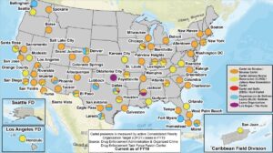 Read more about the article A new DEA map shows where cartels have influence in the US.