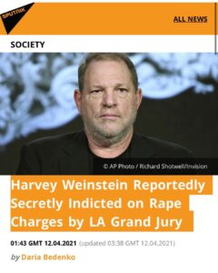 Read more about the article OH NO WEINSTEINBROS MORE RAPE CHARGES?!! HE WAS ALREADY GONNA DIE IN JAIL FROM T
