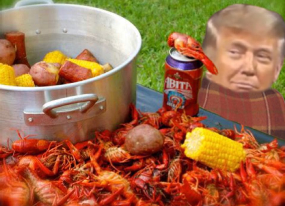You are currently viewing @wxgroyper Crawfish and Abitas in route fren