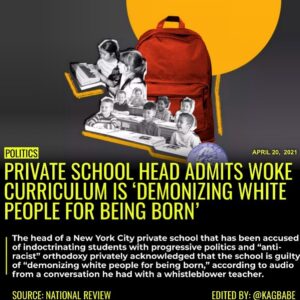 Read more about the article The head of a New York City private school that has been accused of indoctrinati