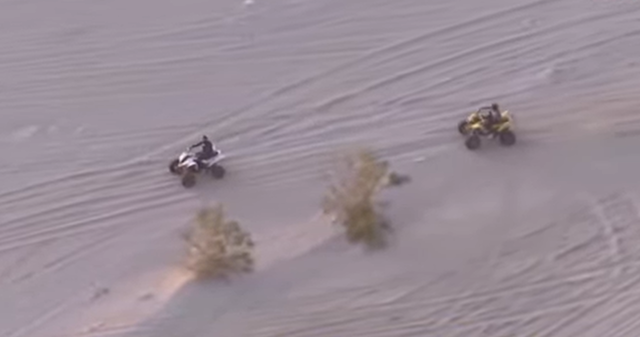 You are currently viewing LIVE: Police Chasing Quads Offroading in San Bernardino, California