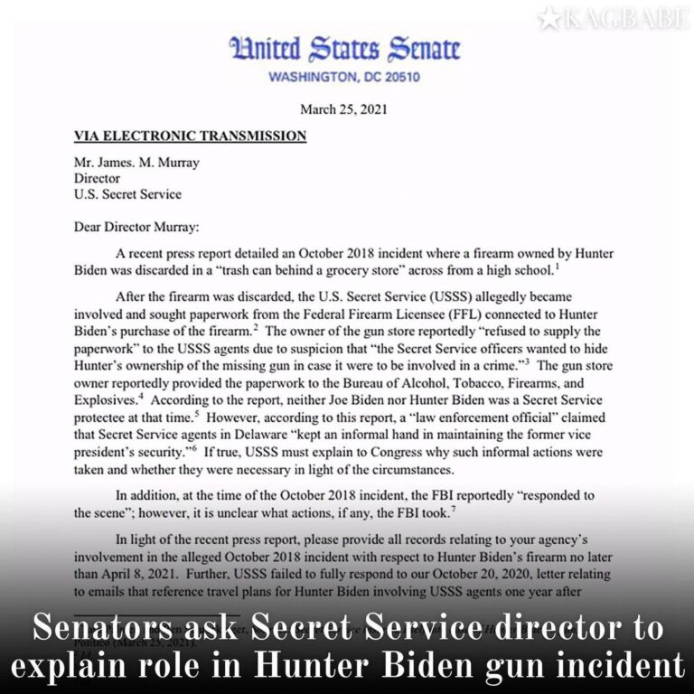 Read more about the article Republican senators are demanding answers from the US Secret Service, the FBI an