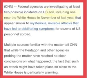 Read more about the article Well go fugg me, it was the Trump WH that a DEW attack happened near last Novemb