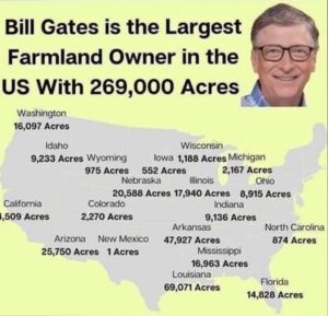 You know what they say about whoever controls the food and water right … add m