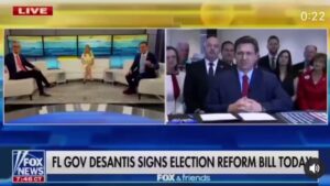 Read more about the article Desantis signs election reform bill today.Via @PatrioticBabe_