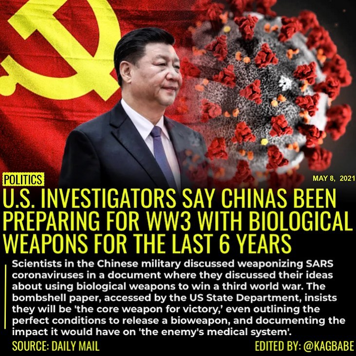 Read more about the article Chinese scientists have been preparing for a Third World War fought with biologi