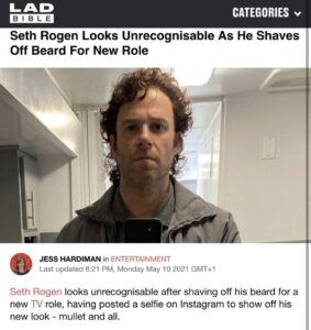 Read more about the article I’m sorry but this is NOT Seth Rogen.