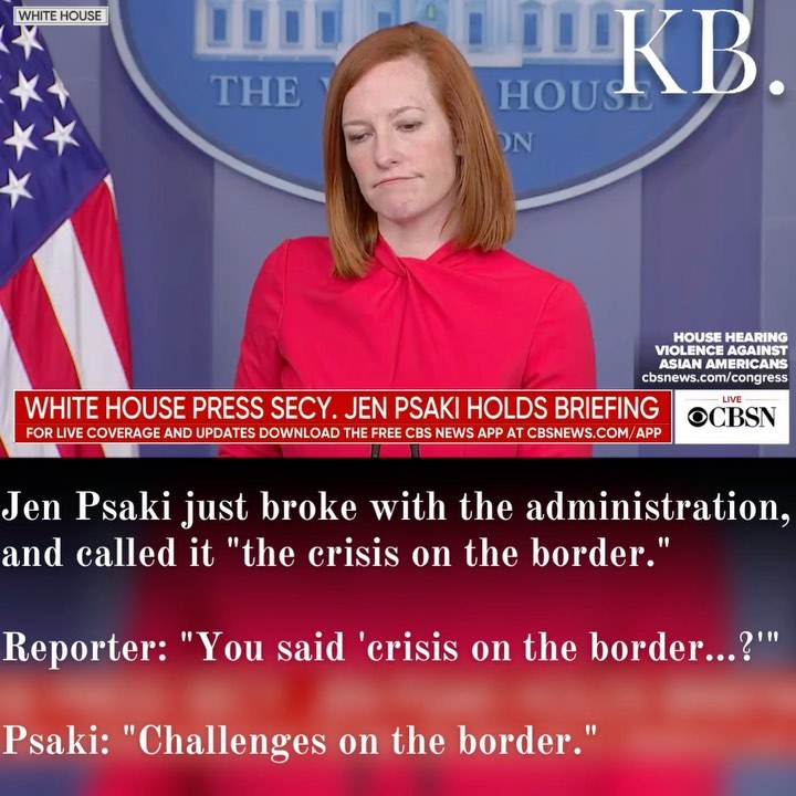Read more about the article Jen Psaki just broke with the administration, 
and called it “the crisis on the