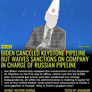 Read more about the article Joe Biden notoriously stopped the construction of the Keystone XL Pipeline back