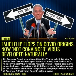 Read more about the article Dr. Anthony Fauci, who discredited the Trump administration’s claims that COVID-
