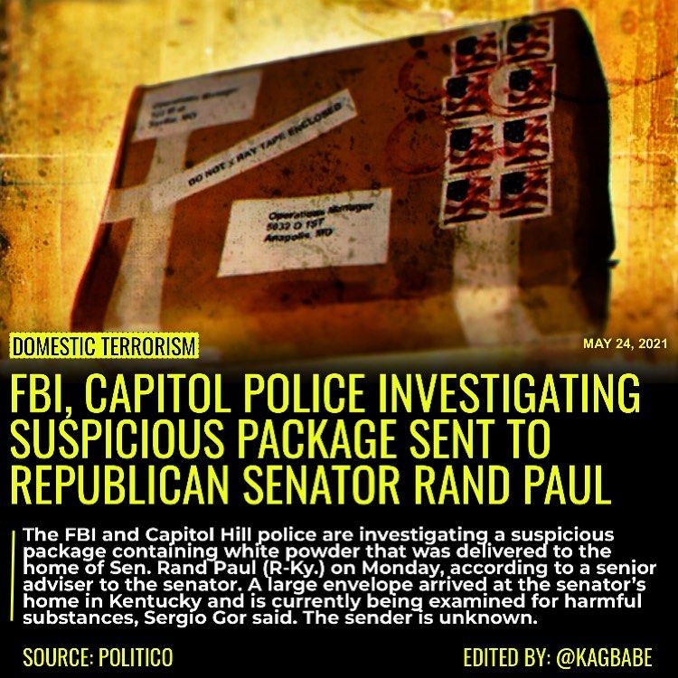 Read more about the article The FBI and Capitol Hill police are investigating a suspicious package containin