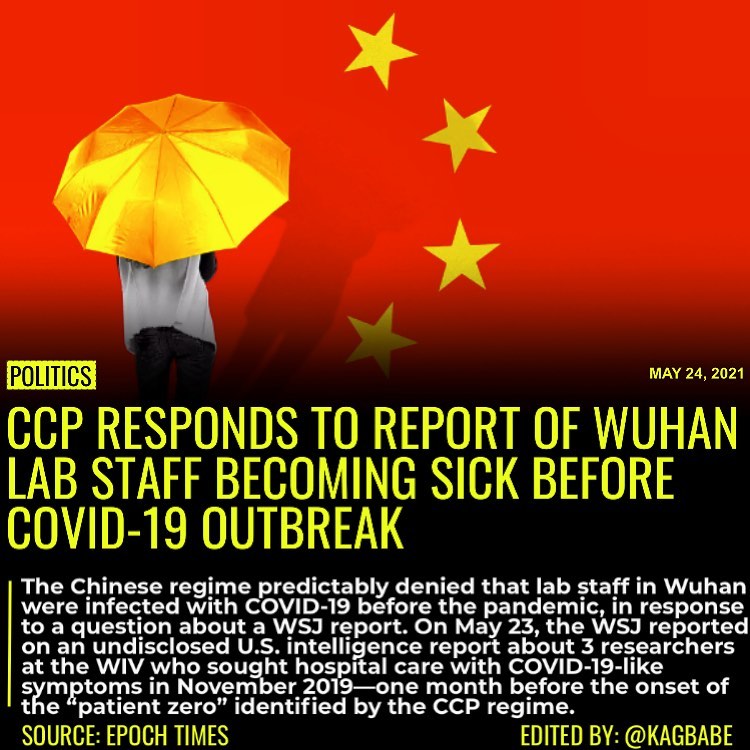 Read more about the article The Chinese regime denied on Monday that lab staff in Wuhan were infected with C