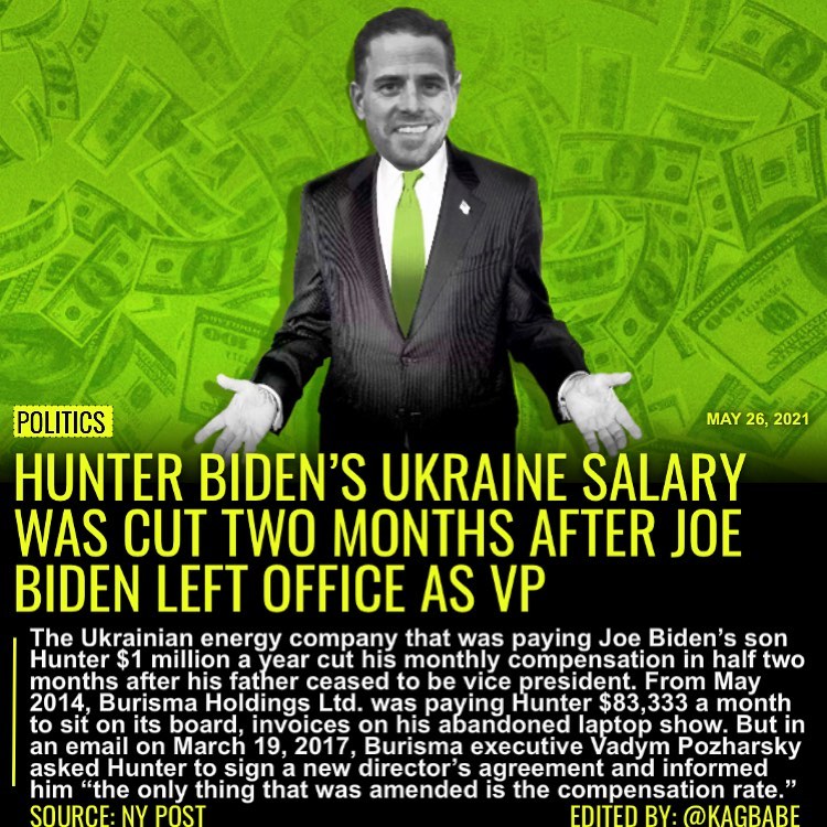 Read more about the article The Ukrainian energy company that was paying President Biden’s son Hunter $1 mil