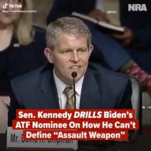 Read more about the article ATF nominee can’t explain what an assault weapon is, and admitted to Ted Cruz He