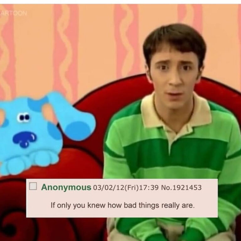 Read more about the article Never forget they want our children  – FBI Known Pedo Symbol in Blues Clues >> @sh33pn0m0r3