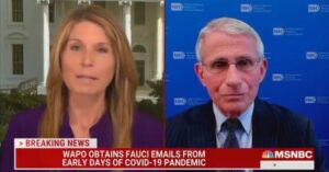 Read more about the article Fauci Runs to MSNBC For First Interview Since His Emails Were Made Public and It’s a Total Slobberfest (VIDEO)