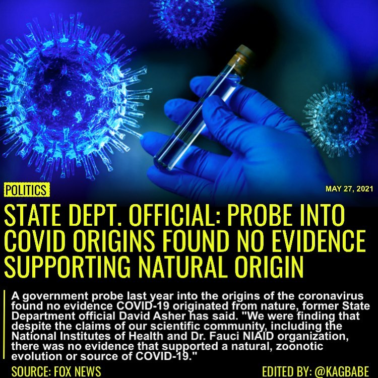 Read more about the article A government probe last year into the origins of the coronavirus found no eviden