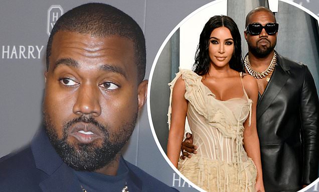 Read more about the article Kanye West UNFOLLOWS Kim and the Kardashian sisters on Twitter four month after