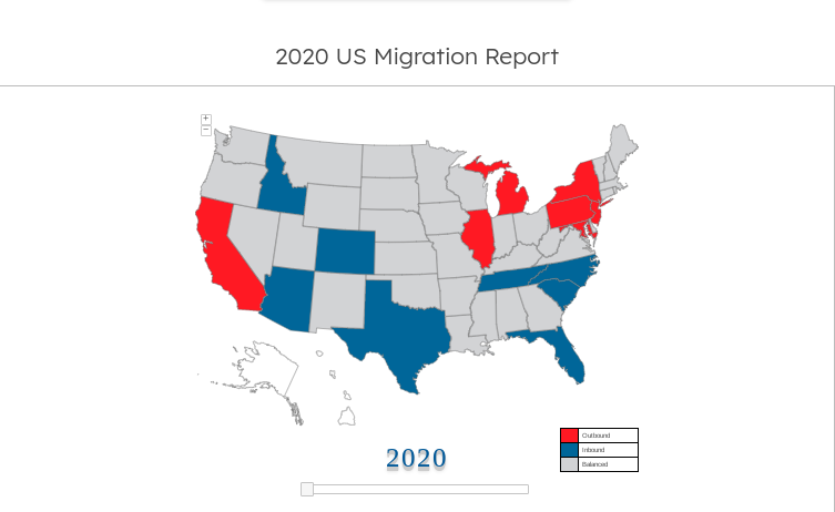 Read more about the article NEW: 2020 migration report sees Florida & Texas as the top relocation destinatio