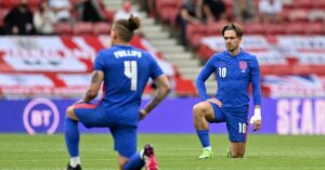 Read more about the article Fans boo players on England’s men’s national soccer team for kneeling before games