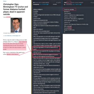 Read more about the article Reporter who broke Tarmac story dead from apparent suicide…

Q36
What if the w