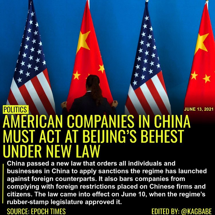 Read more about the article China passed a new law that orders all individuals and businesses in China to ap