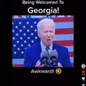Read more about the article Lololololol Biden Gets Heckled in Georgia