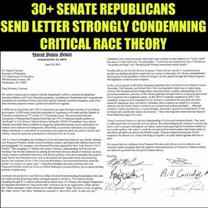 Read more about the article WASHINGTON D.C. – More than 30 members of the Senate Republican Conference sent
