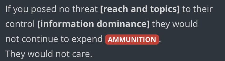 Read more about the article @wqnder_wqman “When do you expend ammunition?”


Search ammunition. They. Are. T