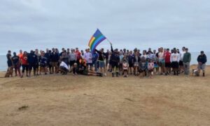 Read more about the article Navy Brass Forces Maintenance Unit to March with Gay US Flag on Mandatory Hike on the Highway — PHOTOS