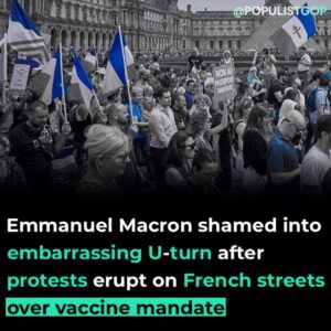 Read more about the article An estimated 114,000 people took part in freedom protests against forced vaccina