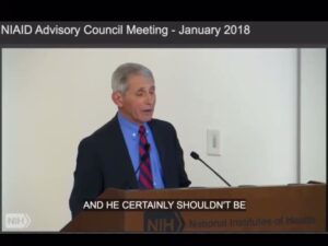 Read more about the article LIAR FAUCI BUSTED: 2018 Video Shows Dr. Fauci REINSTATING Gain-of-Function Resea