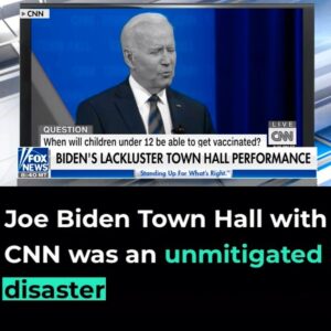 Read more about the article Joe Biden’s Town Hall with CNN was a disaster. The amount of people who showed u