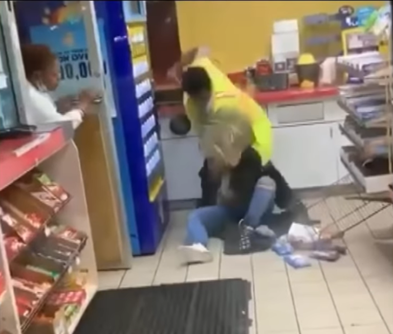 Read more about the article Shocking Video Shows Male Gas Station Worker Viciously Beating Woman Who Says She Just Wanted To Use Bathroom