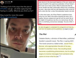 Read more about the article Oh my #ThePlot has thickened Mr. 
@jimmyfallon

We know.