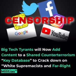 Read more about the article Gateway Pundit reported:

The Big Tech tyrants will now add content to a shared
