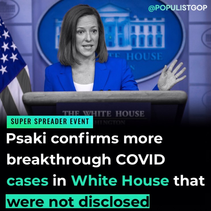 Read more about the article White House press secretary Jen Psaki on Tuesday confirmed that there have been