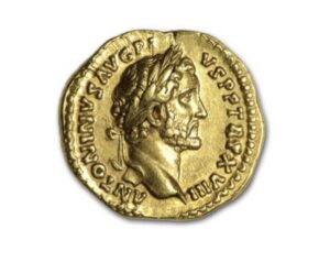 Read more about the article This #gold coin is 1500 years old and was used during the Roman Empire era. 

Ge