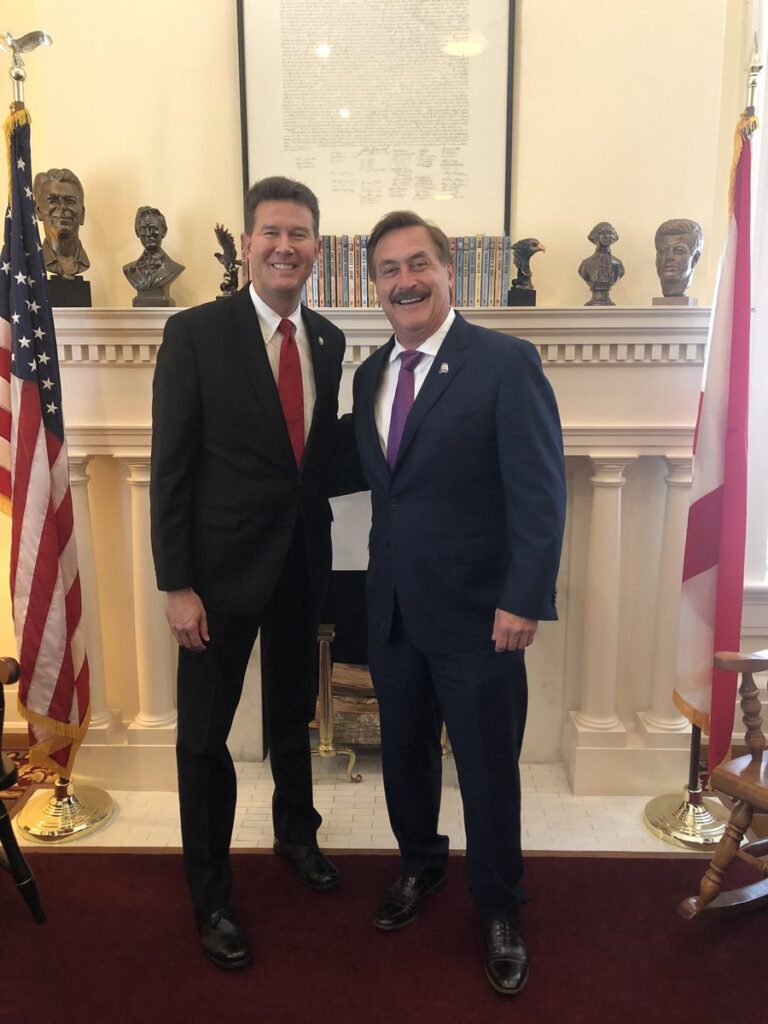 Read more about the article Today our team met with Mike Lindell of My Pillow. We discussed the 2020 Electio