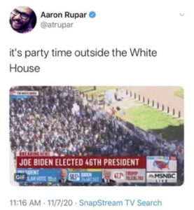 Read more about the article It’s worth reminding people every now and then that Aaron Rupar hit send on both